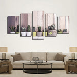 Succulent Plant Pots Wall Art