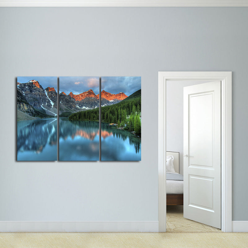 Tranquil Moraine Lake Wall Art