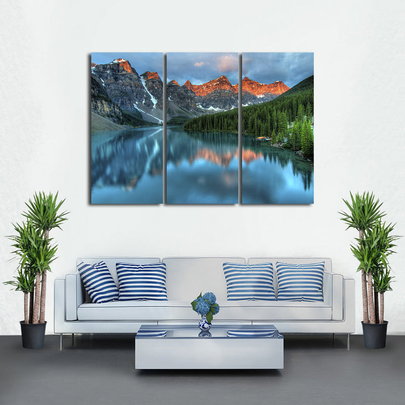 Tranquil Moraine Lake Wall Art