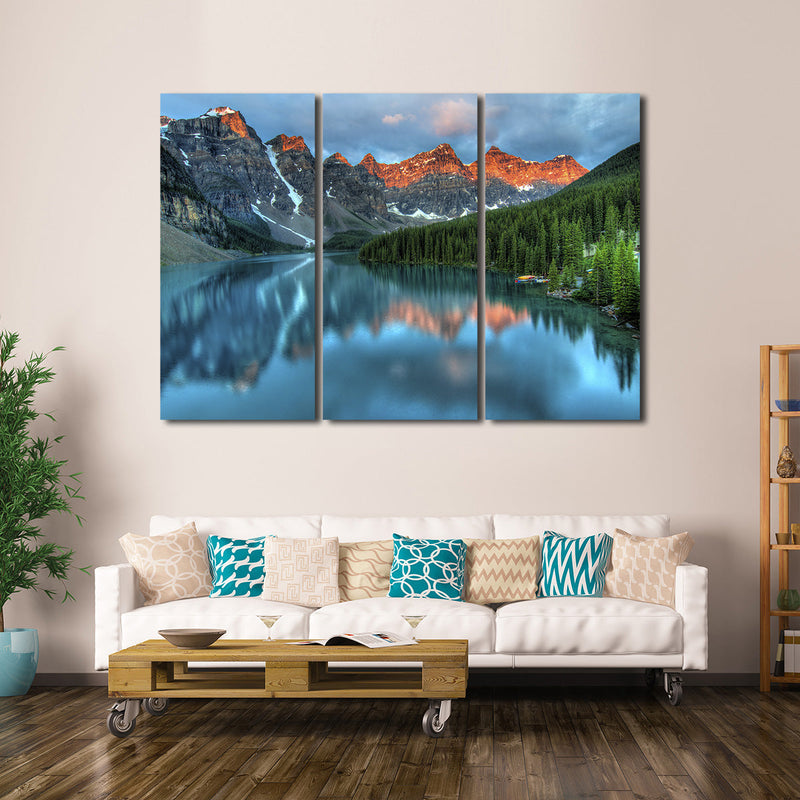Tranquil Moraine Lake Wall Art