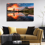 Yosemite Park Sunset Wall Art