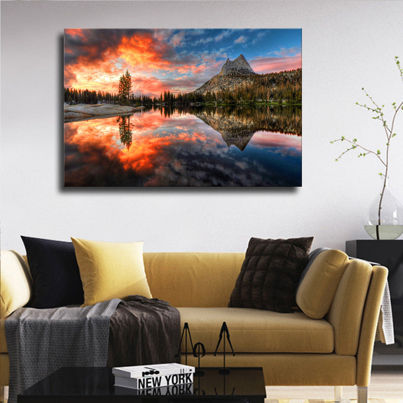 Yosemite Park Sunset Wall Art