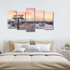 Skiing On Snowy Mountain Wall Art