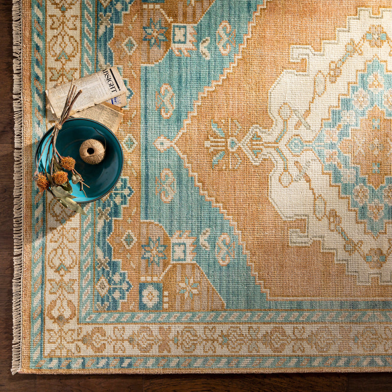 Anadolu Ocean / Rust Hand-Knotted Rug