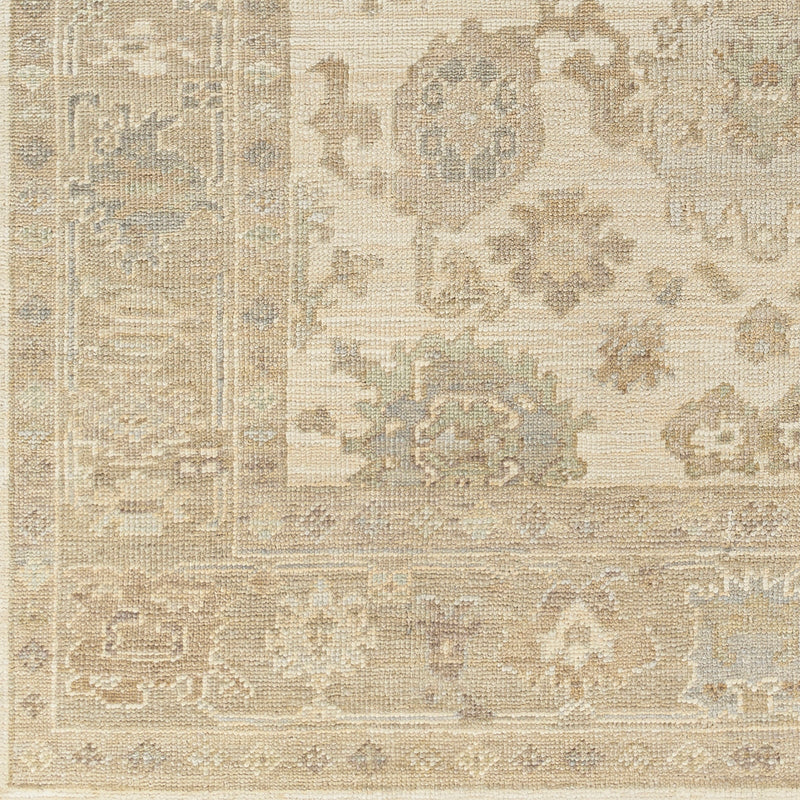 Antalya Beige / Steel Hand-KnottedRug