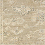Antalya Beige / Sage Hand-Knotted Rug