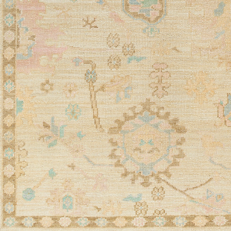 Antalya Natural / Sky Hand-Knotted Rug