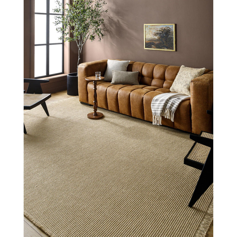 Becki Owens x Surya Kimi Solid Tan Rug