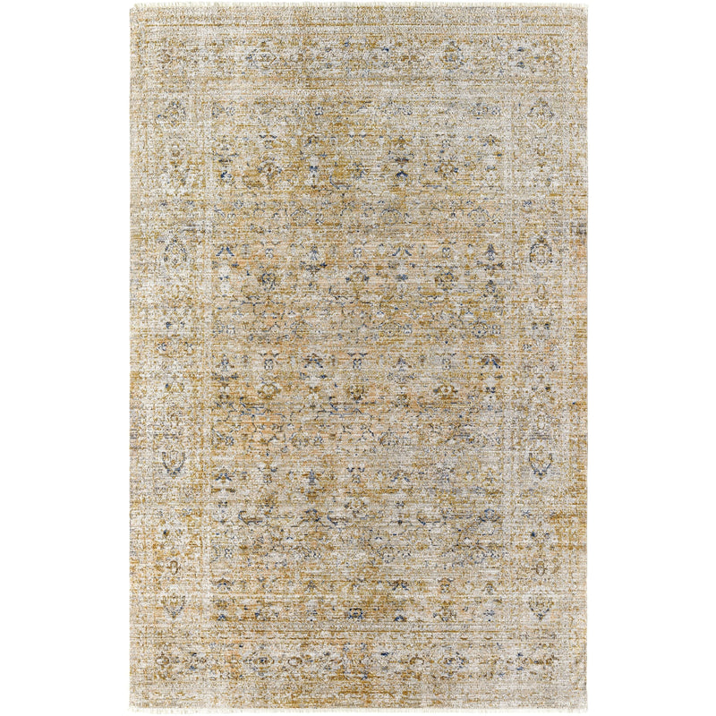 Becki Owens x Surya Distressed Brown Margaret Rug