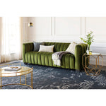 Festival Dark Charcoal Hand-Knotted Rug
