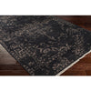 Festival Dark Charcoal Hand-Knotted Rug