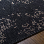 Festival Dark Charcoal Hand-Knotted Rug