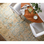 Hamadan Mustard Hand-Knotted Rug