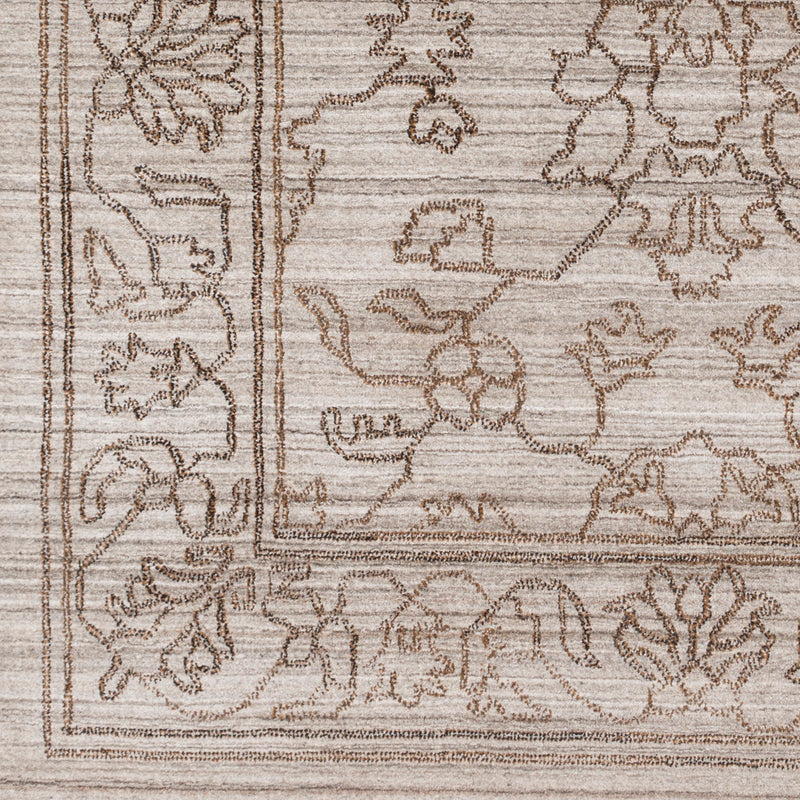 Hightower Brown Hand-Knotted Rug