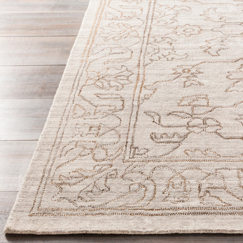 Hightower Brown Hand-Knotted Rug