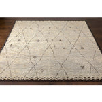 Khyber Natural / Mocha Hand-Knotted Rug