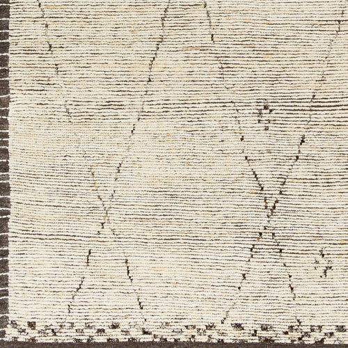 Khyber Natural / Mocha Hand-Knotted Rug