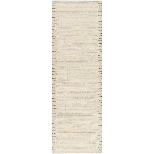 Khyber Warm Ivory Hand-Knotted Rug
