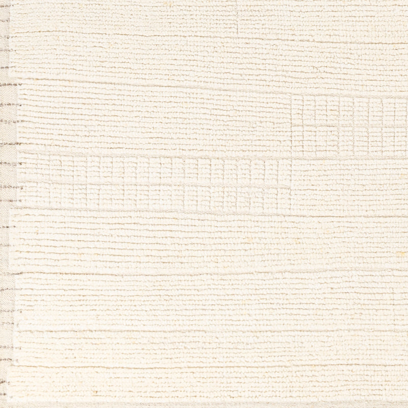 Khyber Warm Ivory Hand-Knotted Rug