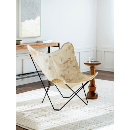 Khyber Warm Ivory Hand-Knotted Rug