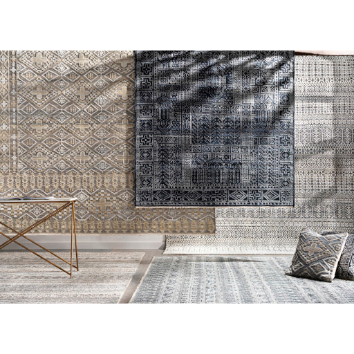 Nobility Taupe / Charcoal Hand-Knotted Rug
