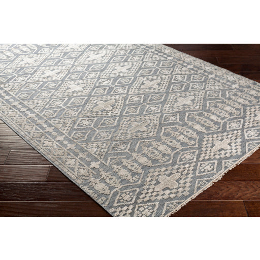 Nobility Taupe / Charcoal Hand-Knotted Rug