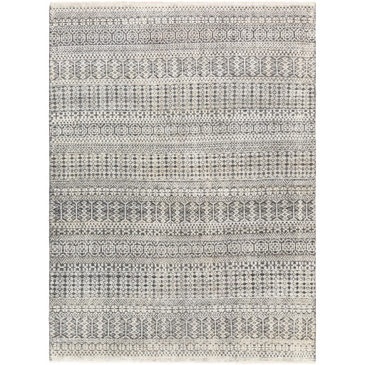 Nobility Charcoal Hand-Knotted Rug