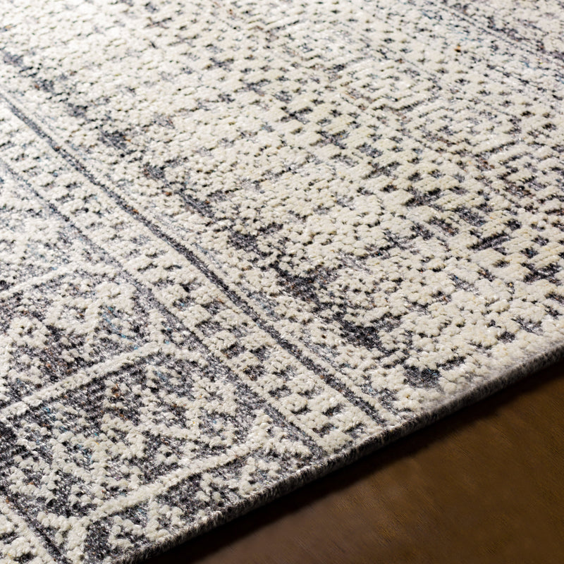 Nobility Charcoal Hand-Knotted Rug