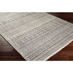 Nobility Charcoal Hand-Knotted Rug