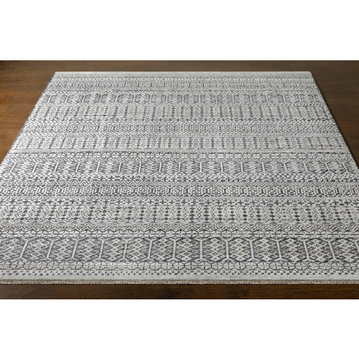 Nobility Charcoal Hand-Knotted Rug