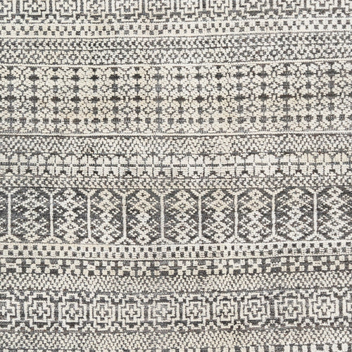 Nobility Charcoal Hand-Knotted Rug
