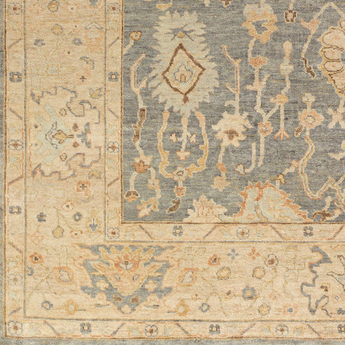 Normandy Pewter Hand-Knotted Rug