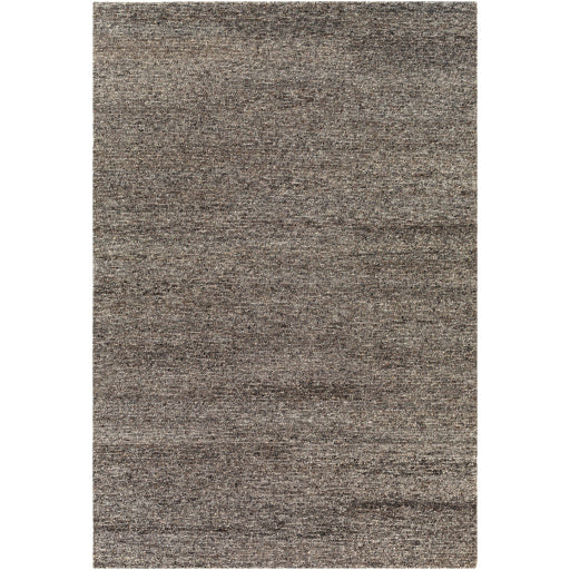 Odessa Marled Charcoal Hand-Knotted Rug