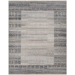 Pompei Silver / Charcoal Hand-Knotted Rug