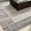 Pompei Silver / Charcoal Hand-Knotted Rug