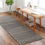 Odessa Marled Charcoal Hand-Knotted Rug