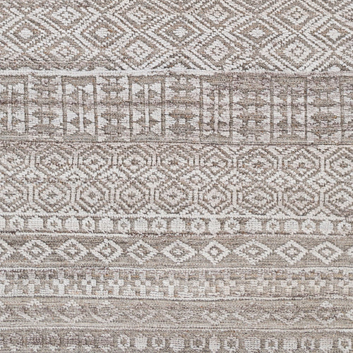 Pompei Rust / Silver Hand-Knotted Rug