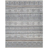 Pompei Ocean / Silver Hand-Knotted Rug