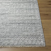 Pompei Pewter / Silver Hand-Knotted Rug