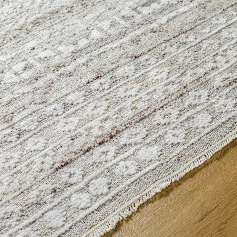 Pompei Rust / Silver Hand-Knotted Rug
