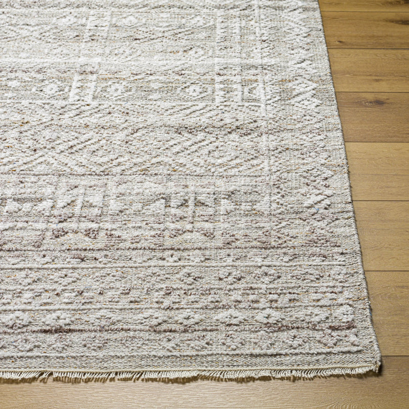 Pompei Rust / Silver Hand-Knotted Rug