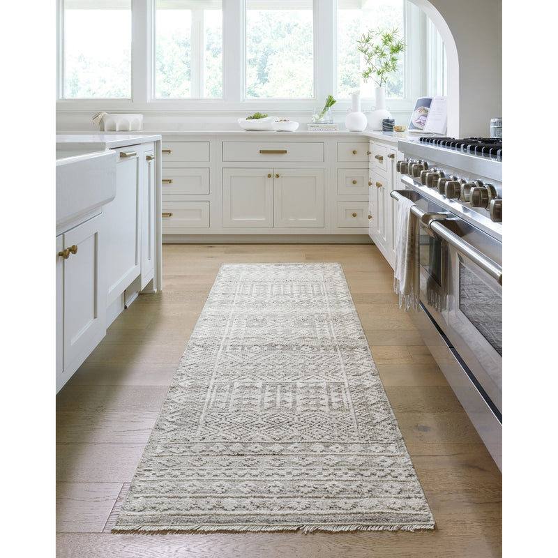 Pompei Rust / Silver Hand-Knotted Rug