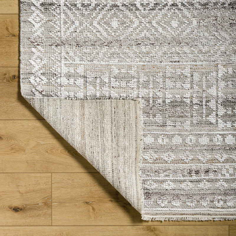 Pompei Rust / Silver Hand-Knotted Rug