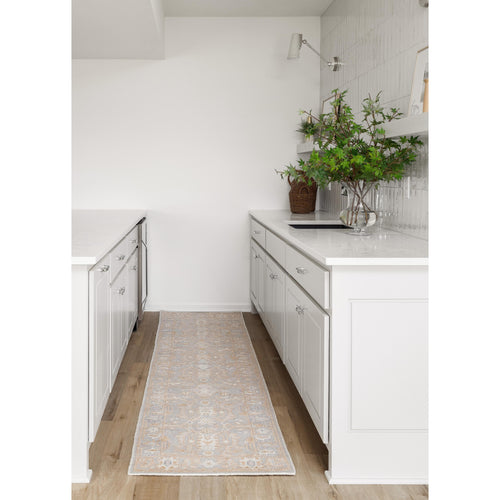 Revere Light Gray Hand-Knotted Rug