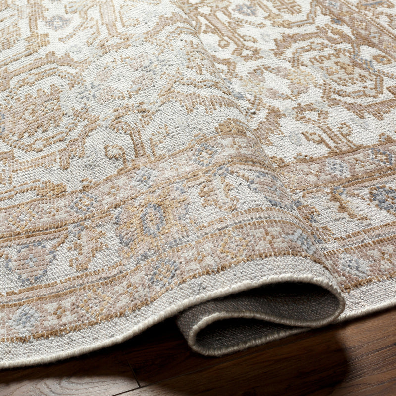 Revere Light Gray Hand-Knotted Rug
