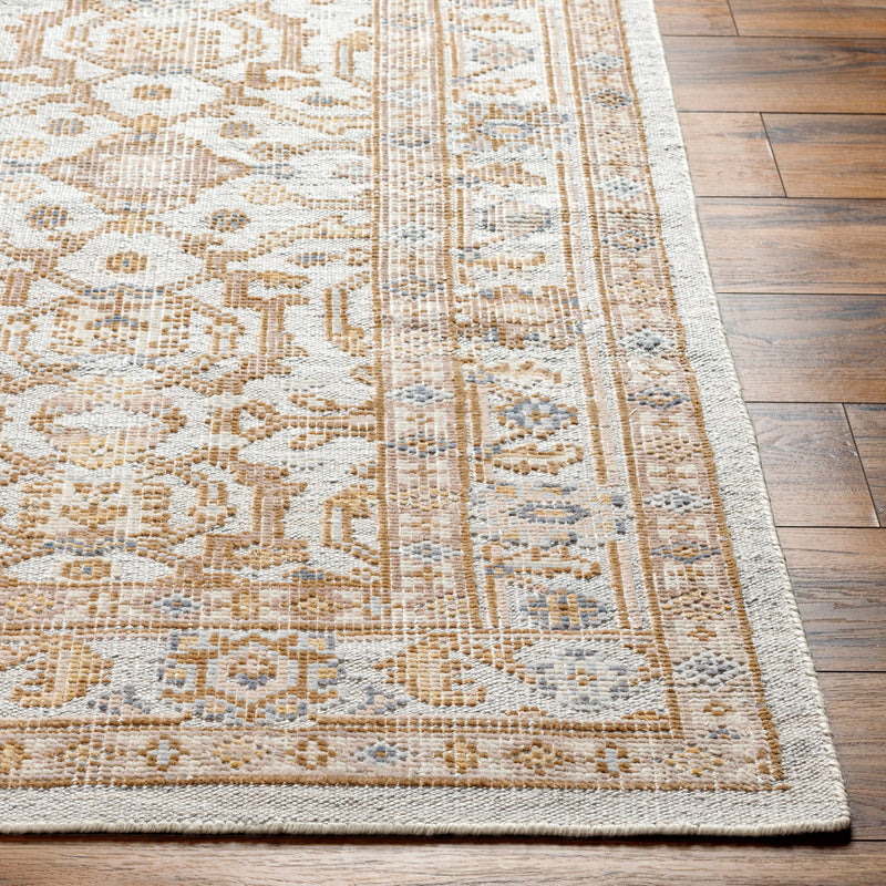 Revere Light Gray Hand-Knotted Rug