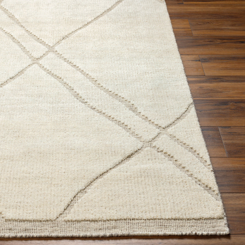Tunus Cream Hand-Knotted Rug