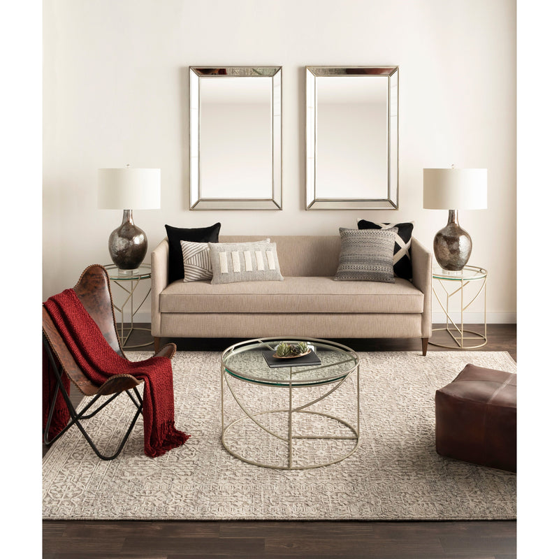 Tunus Silver Hand-Knotted Rug