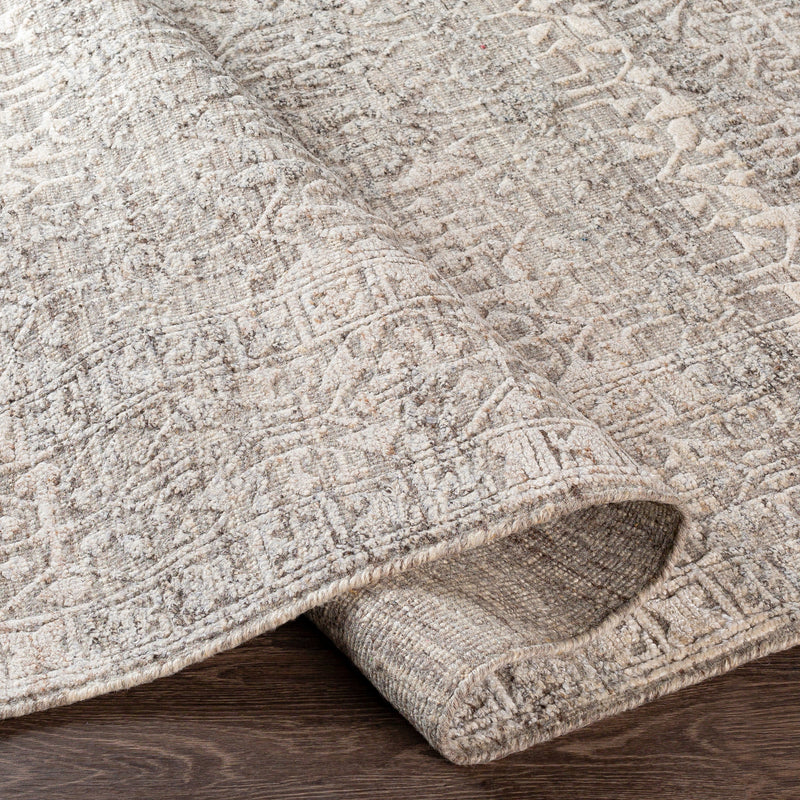 Tunus Silver Hand-Knotted Rug