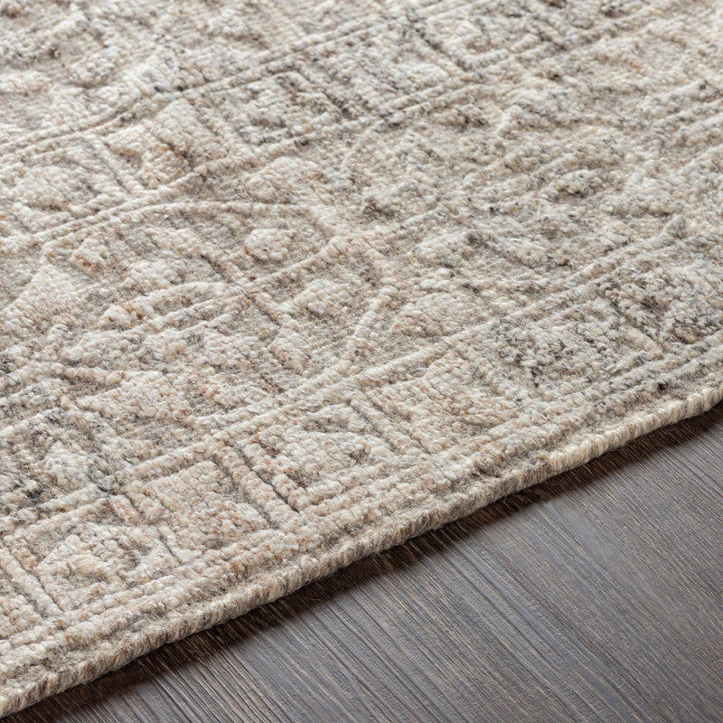 Tunus Silver Hand-Knotted Rug